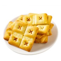 蓋能食品 梅干脆餅干 夾心薄脆休閑零食禮包吃貨餅干廠(chǎng)家整箱批發(fā)